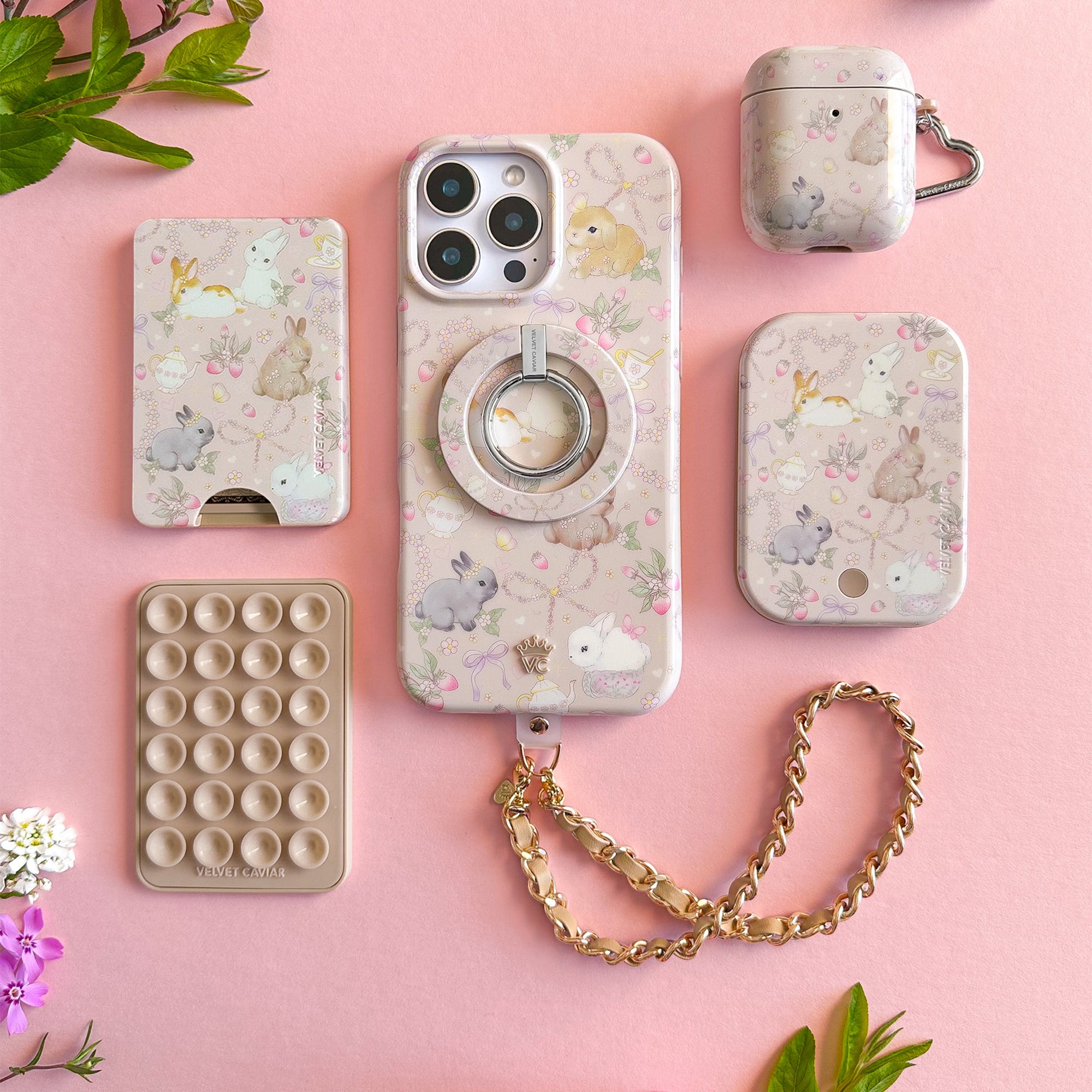 Bunnies & Bows AirPod Case