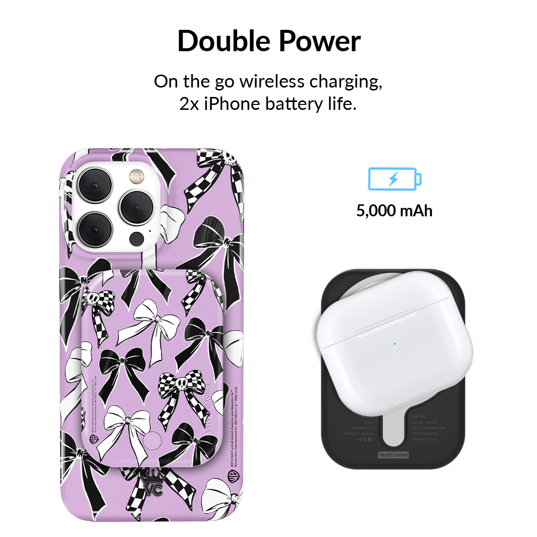 Beetlejuice Bows MagSafe Battery Power Pack - Thumbnail 2