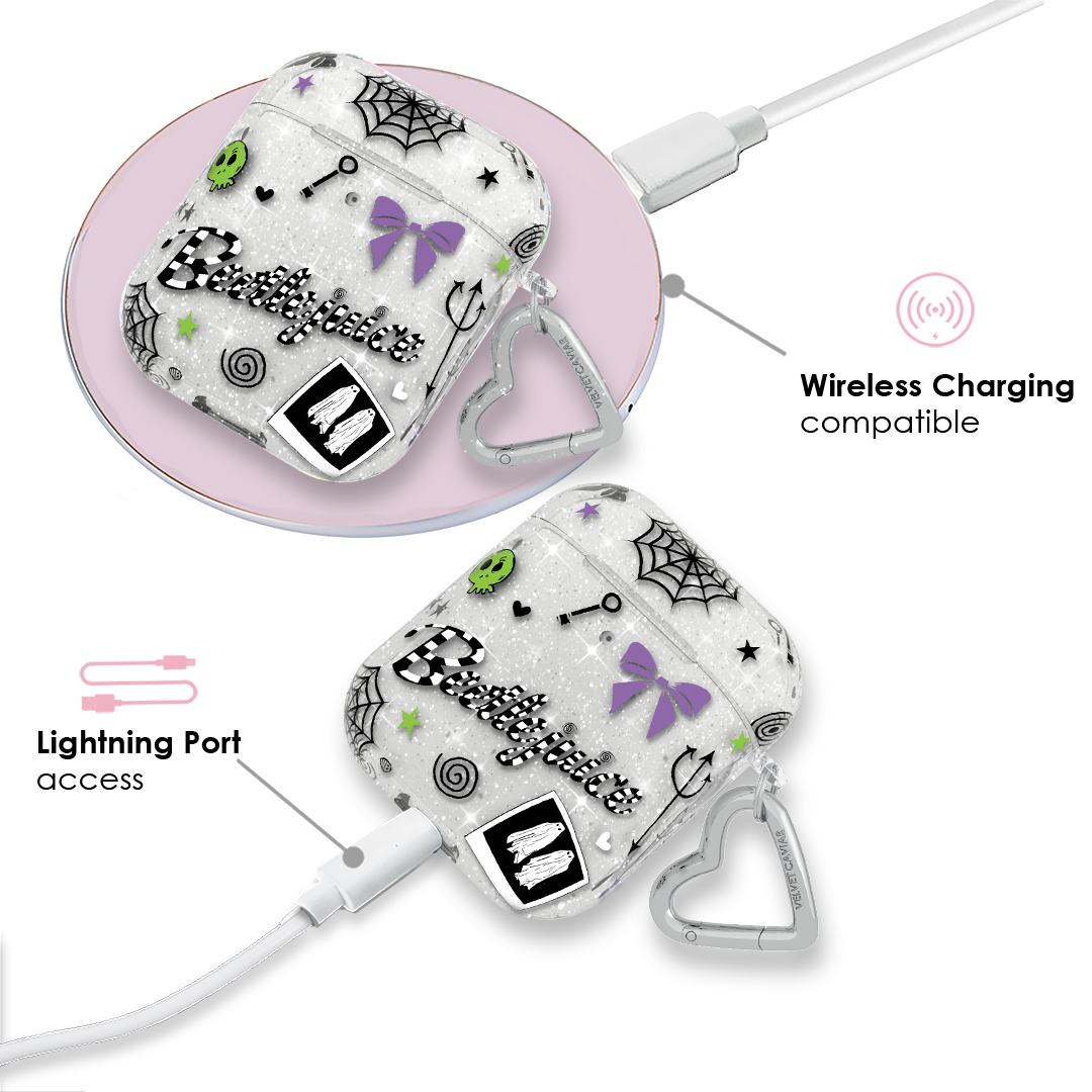 Beetlejuice Ghost with the Most AirPod Case - Thumbnail 4