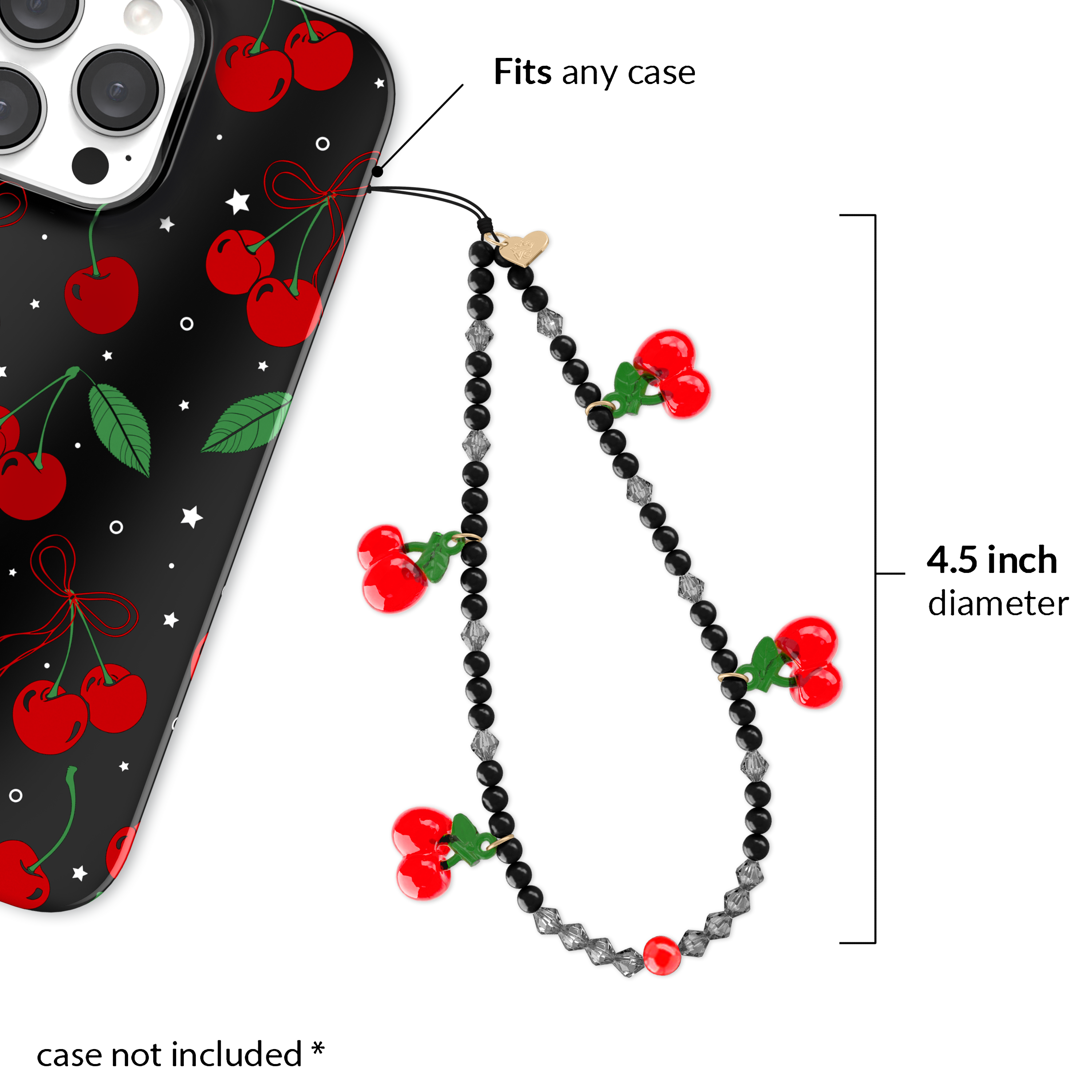 Cherry On Top Phone Charm - Thumbnail 3