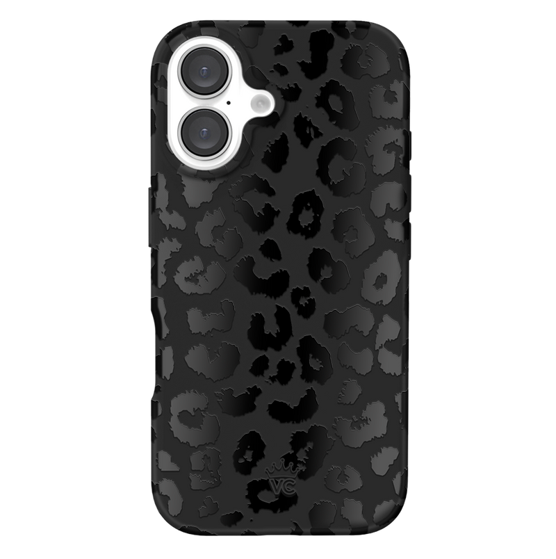 Black Leopard iPhone Case