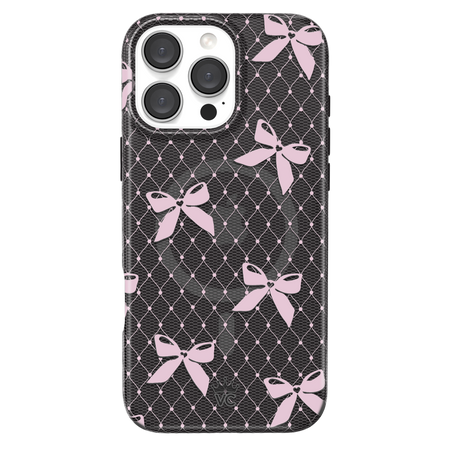 フォクシーribbontweedブラックandホワイト118800円♡42サイズ Vintage Lace Bows iPhone Case