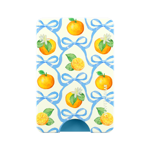 Orange Blossom MagSafe Wallet