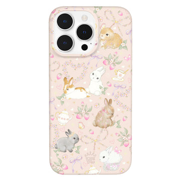 Bunnies & Bows iPhone Case