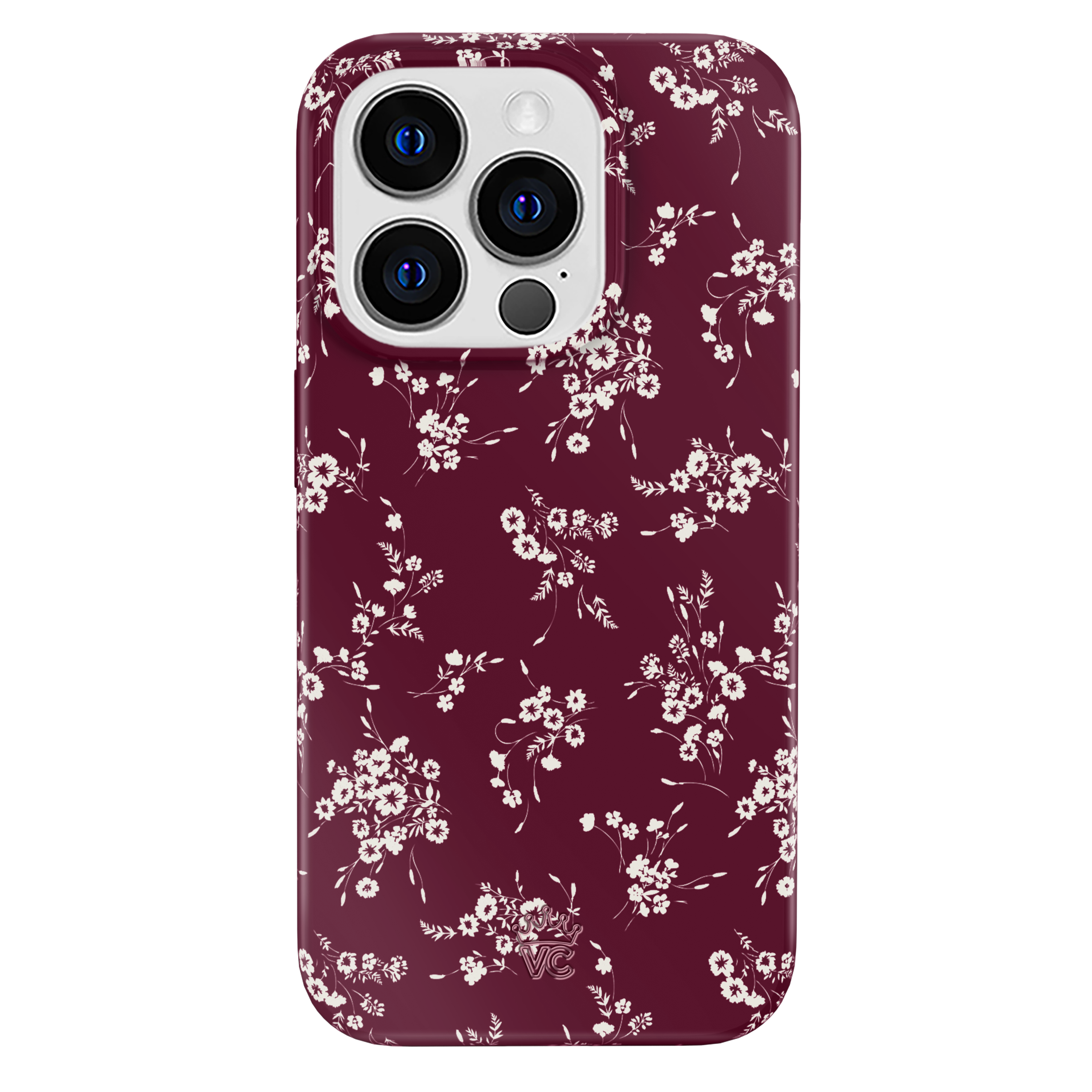 EVRIS - EVRIS iPhone6plusケース ワインレッド burgundy_french_floral_main_im