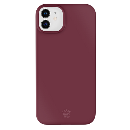 Burgundy 1990 iPhone Case