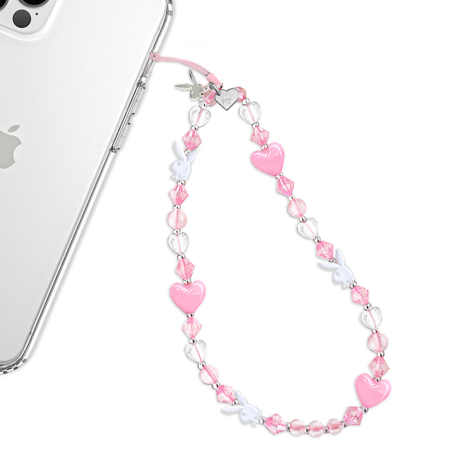 Playboy Pink Bunny Phone Charm