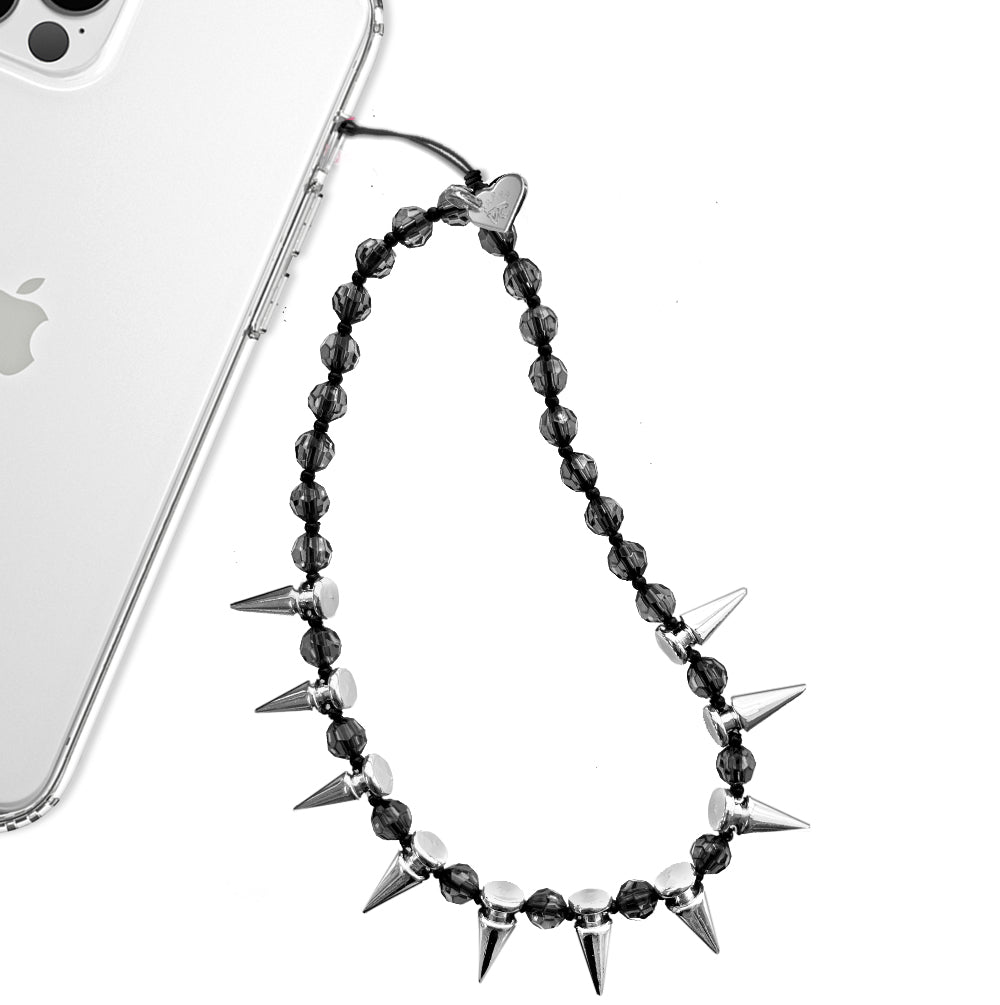 Studs & Spikes Phone Charm by Velvet Caviar