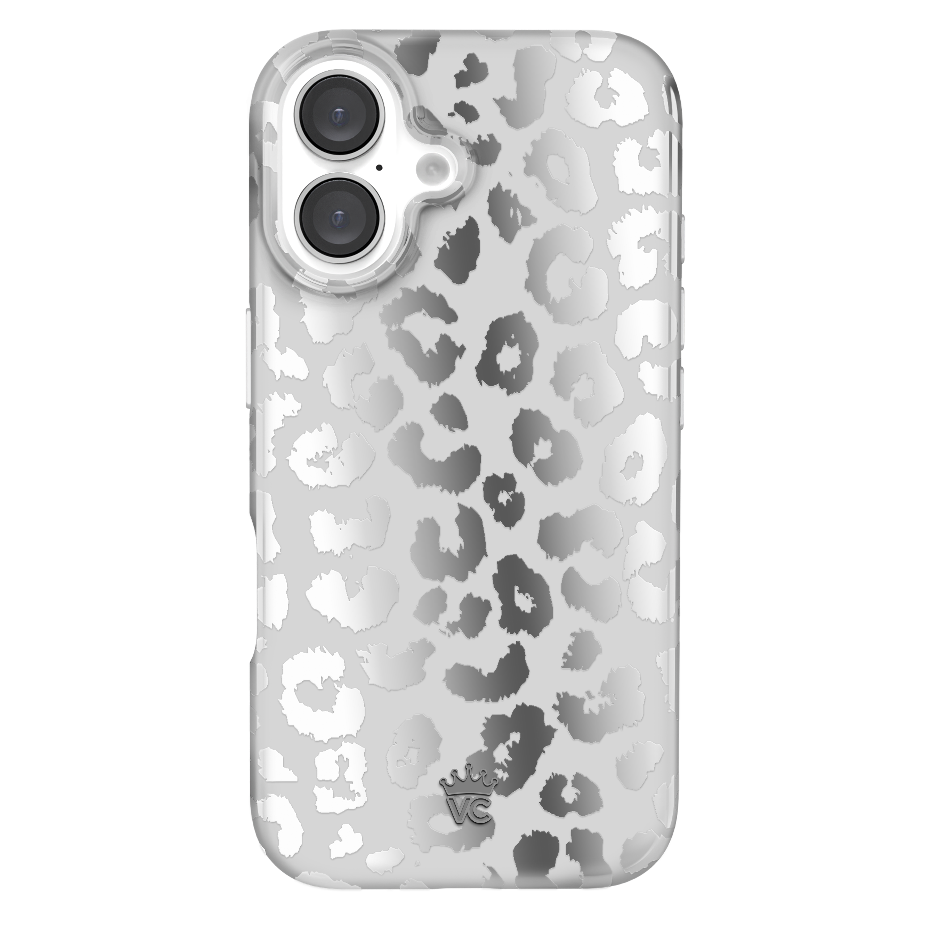 Chrome Leopard iPhone Case