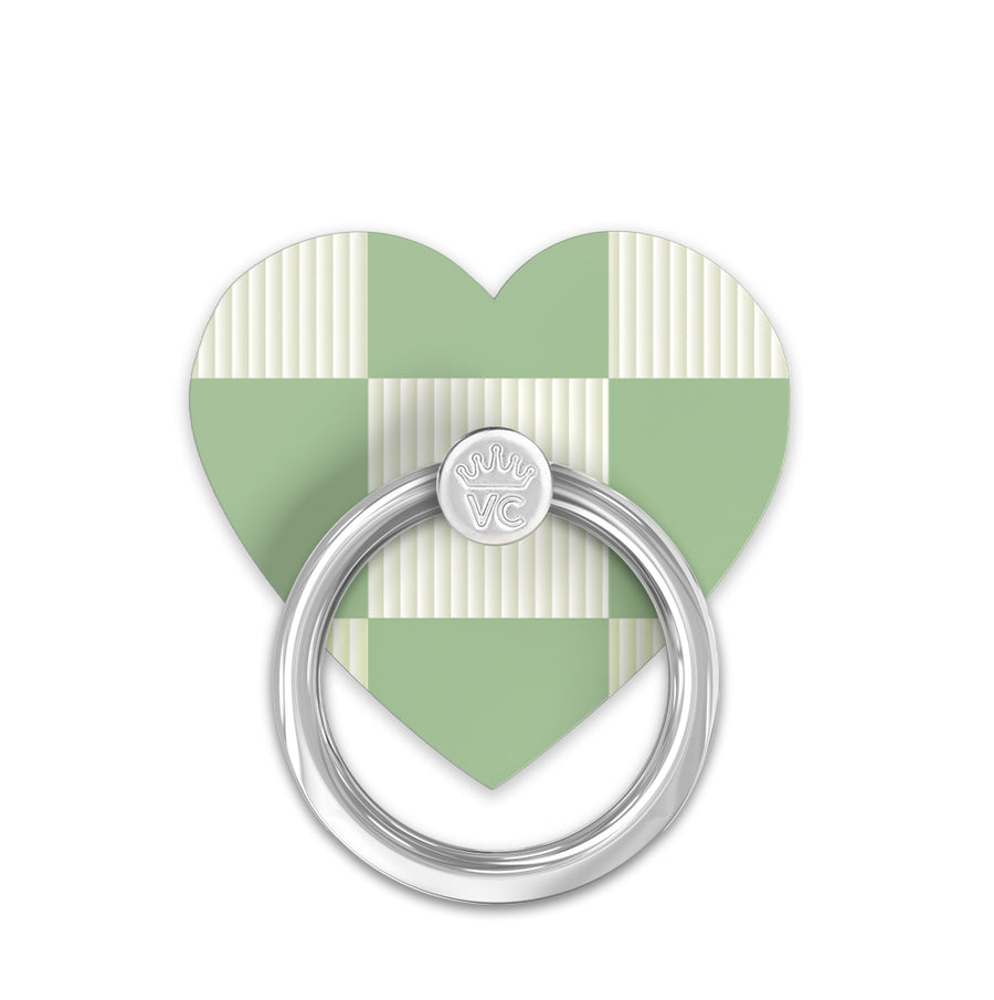 Pistachio Vibe Checkered Phone Ring