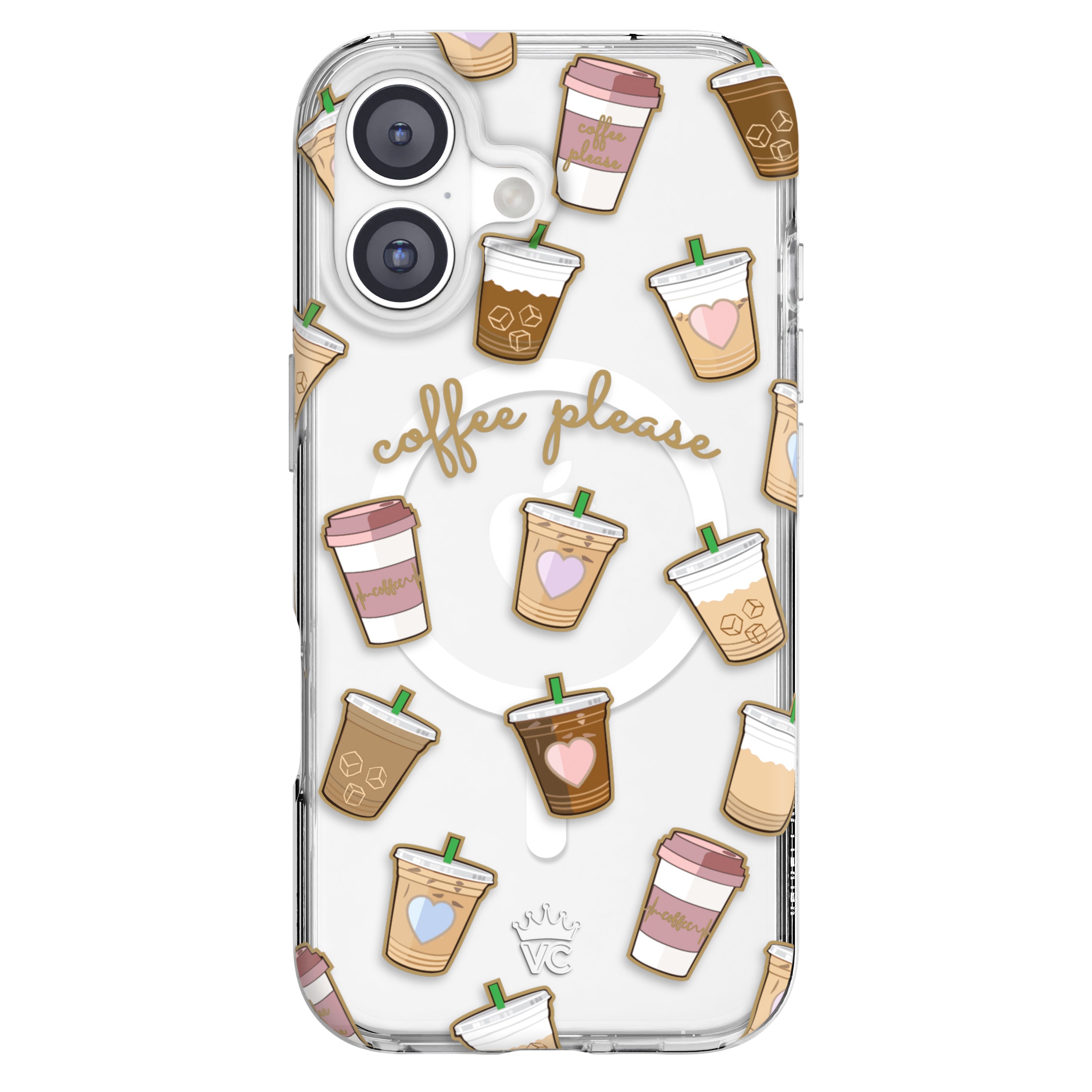 Coffee First iPhone Case