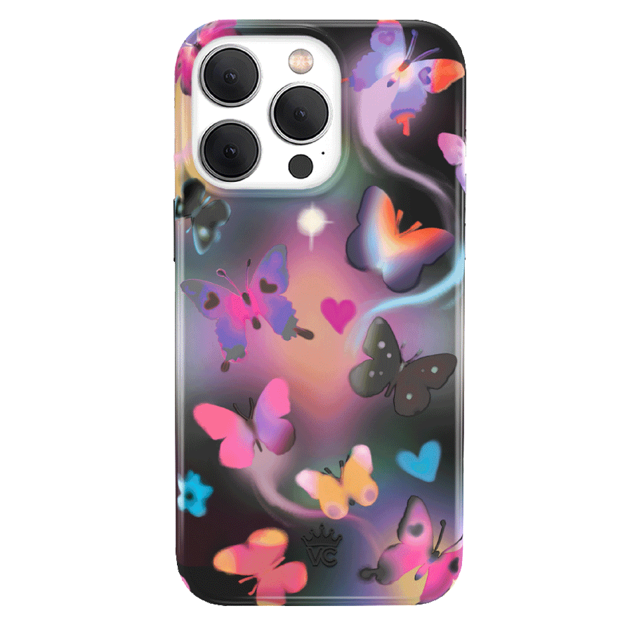 Aurora Butterfly iPhone Case