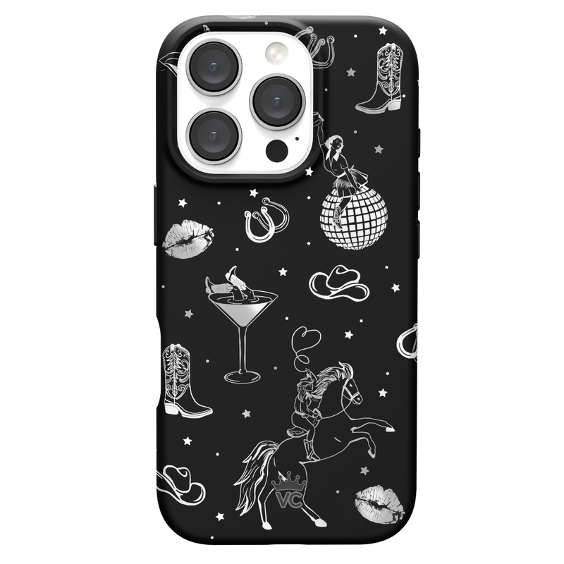 Disco Cowgirl iPhone Case