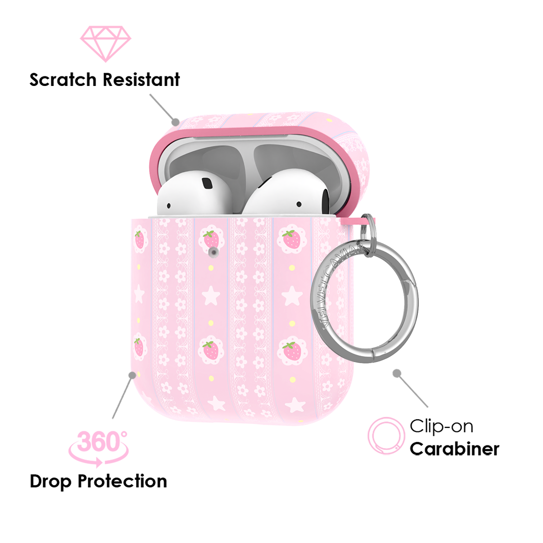 Strawberry Macaron AirPod Case - Thumbnail 5