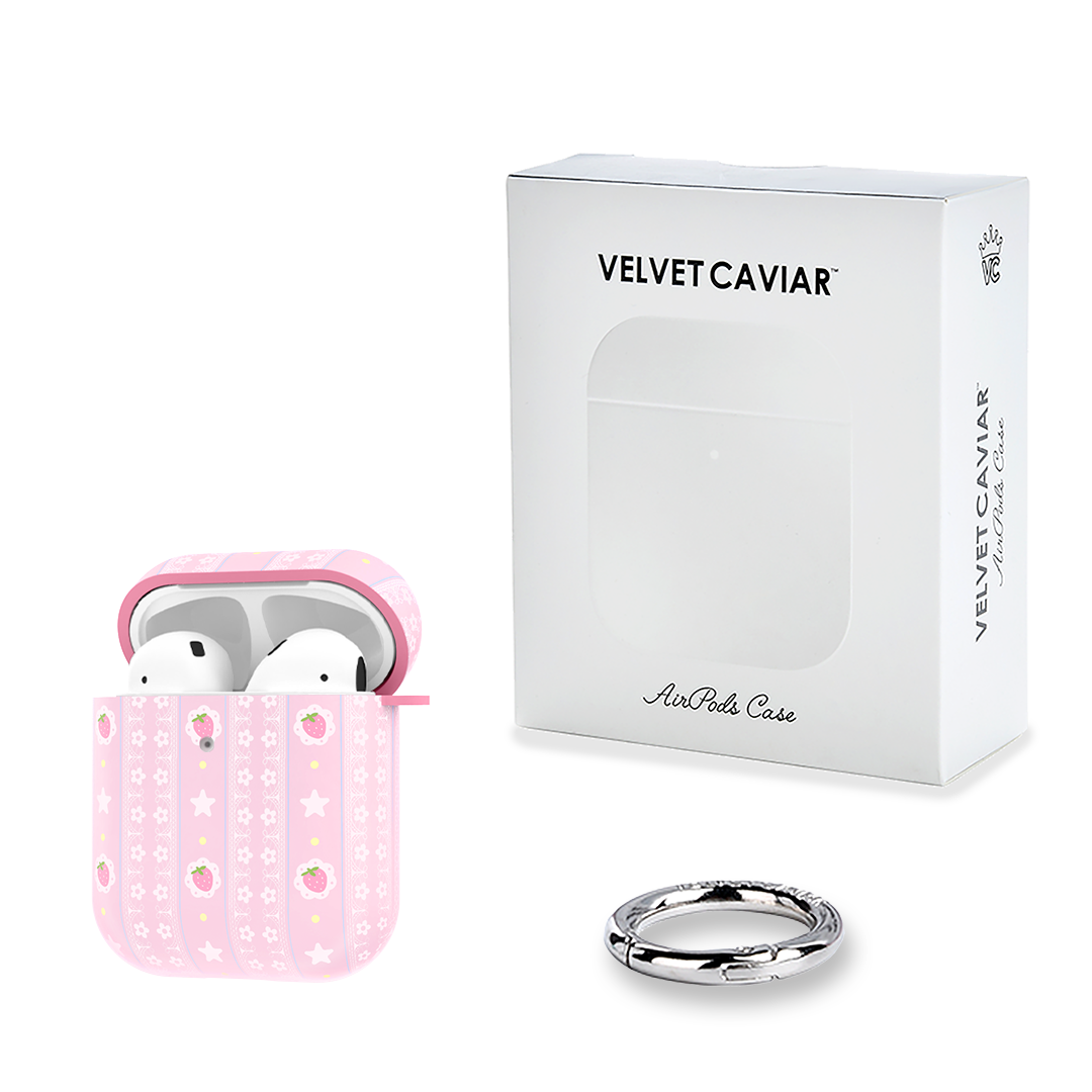 Strawberry Macaron AirPod Case - Thumbnail 2