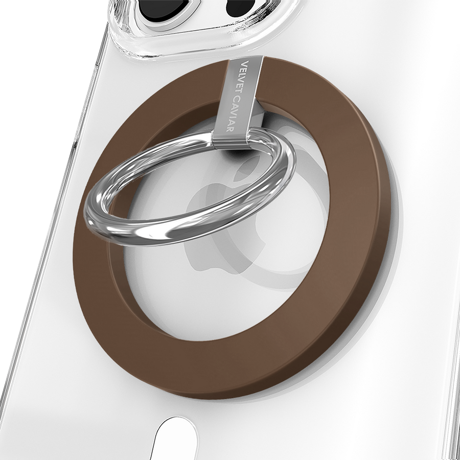 Espresso Brown MagSafe Grip Ring