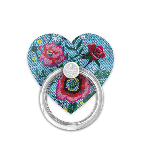 Groovy Floral Phone Ring