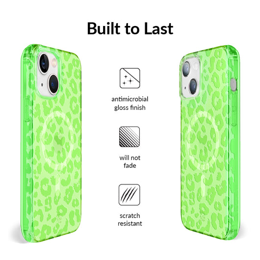 Key Lime Leopard iPhone Case –