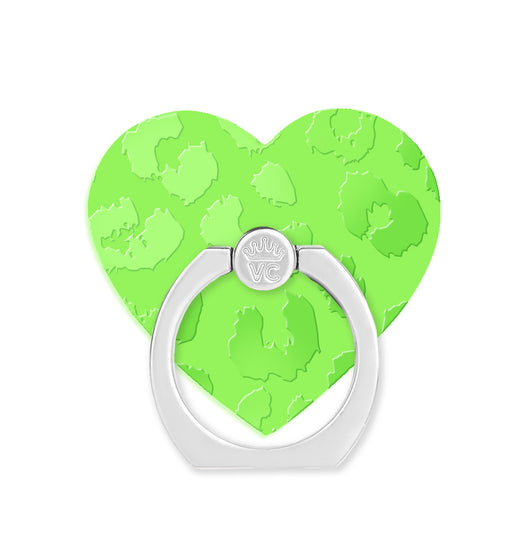 Key Lime Leopard Phone Ring