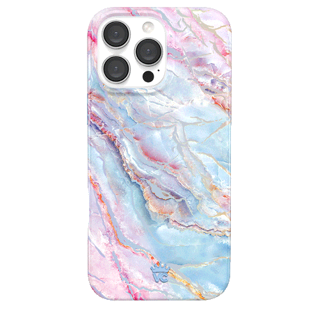Holo Moonstone Marble iPhone Case