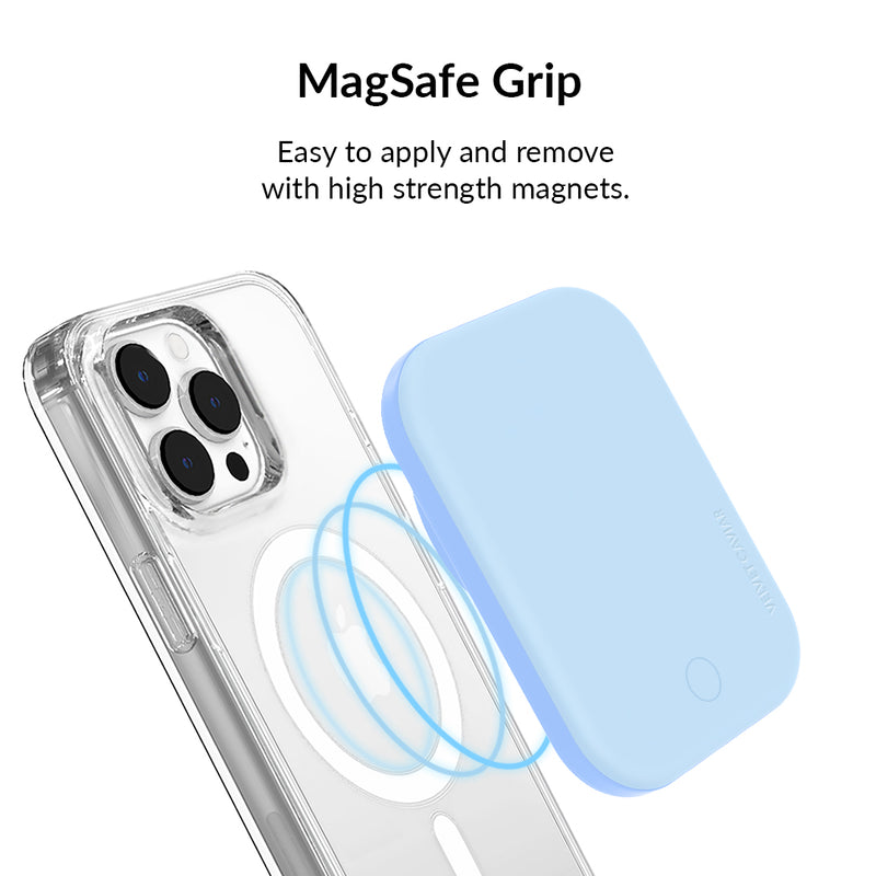 Cotton Candy Blue MagSafe Battery Power Pack