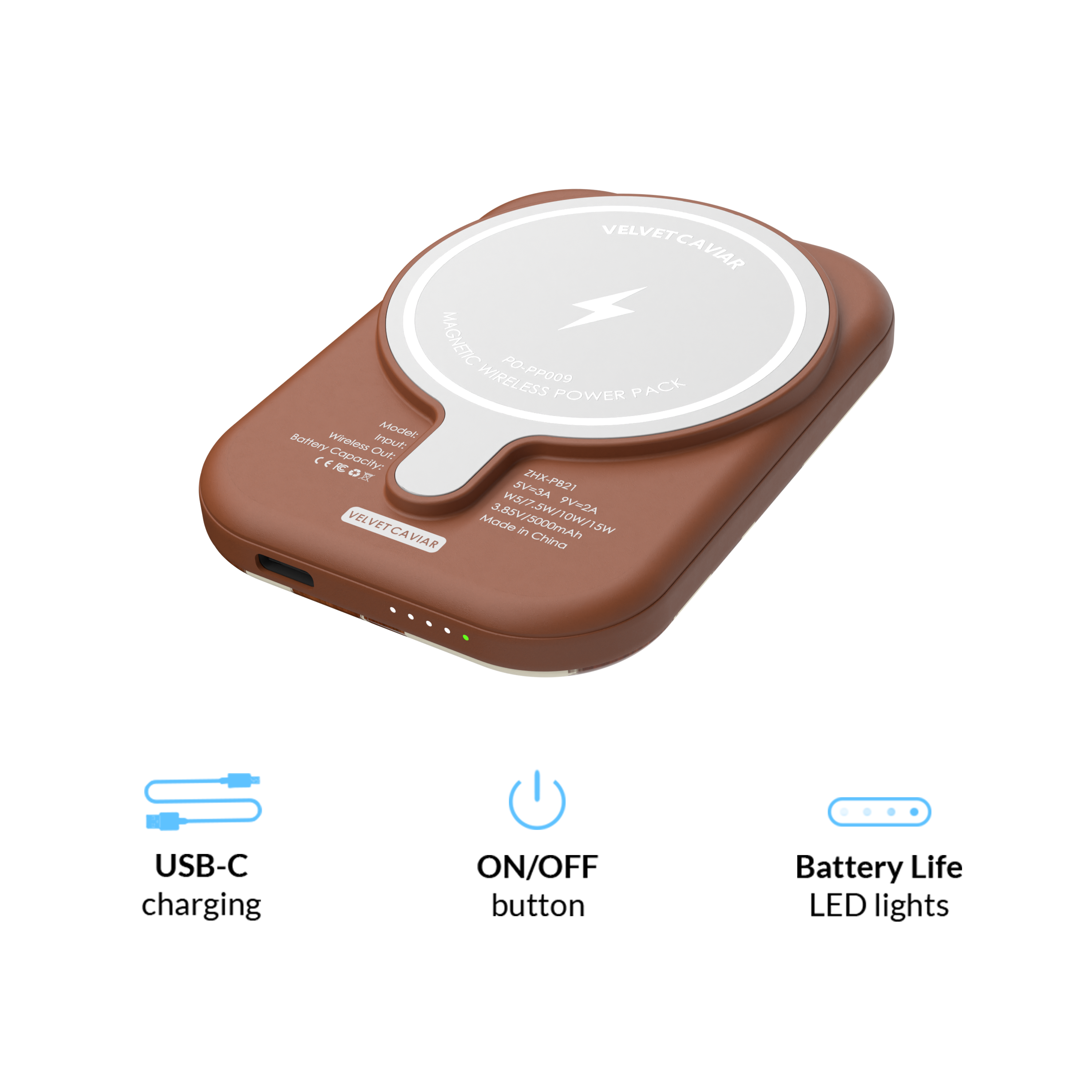 Velvet Caviar MagSafe Battery Pack - Thumbnail 2