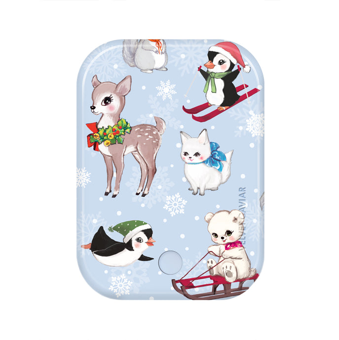 Winter Wonderland Baby Animals MagSafe Battery Power Pack