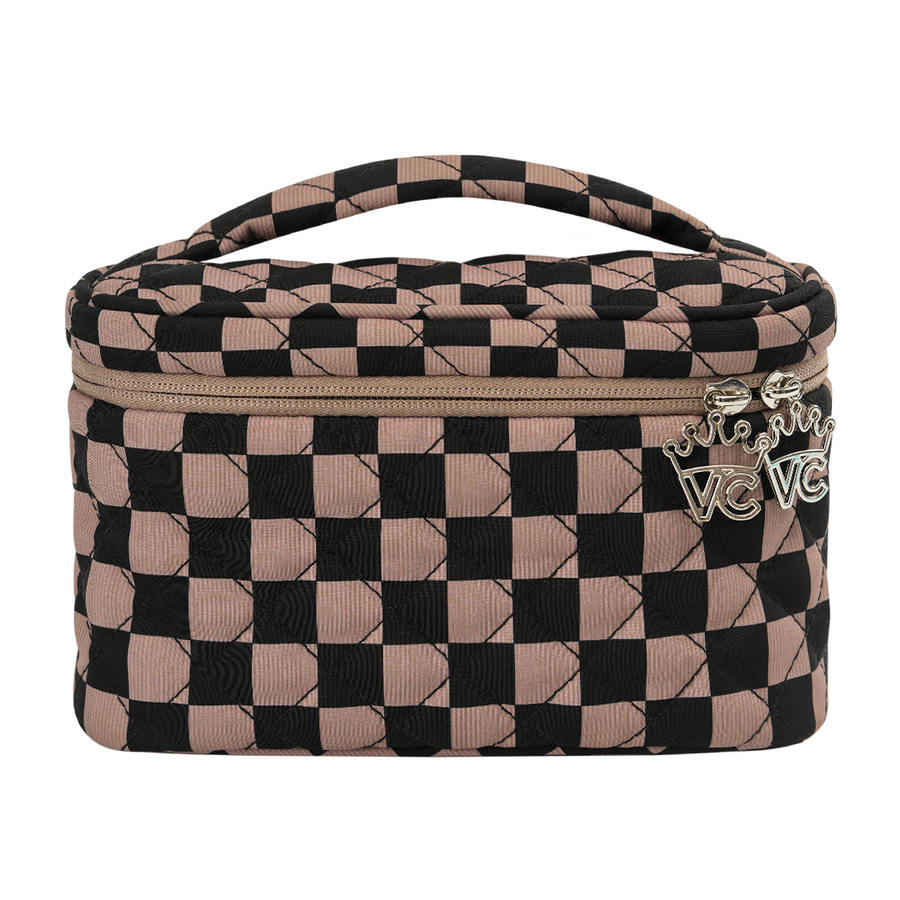 Mocha Vibe Check Vanity Bag