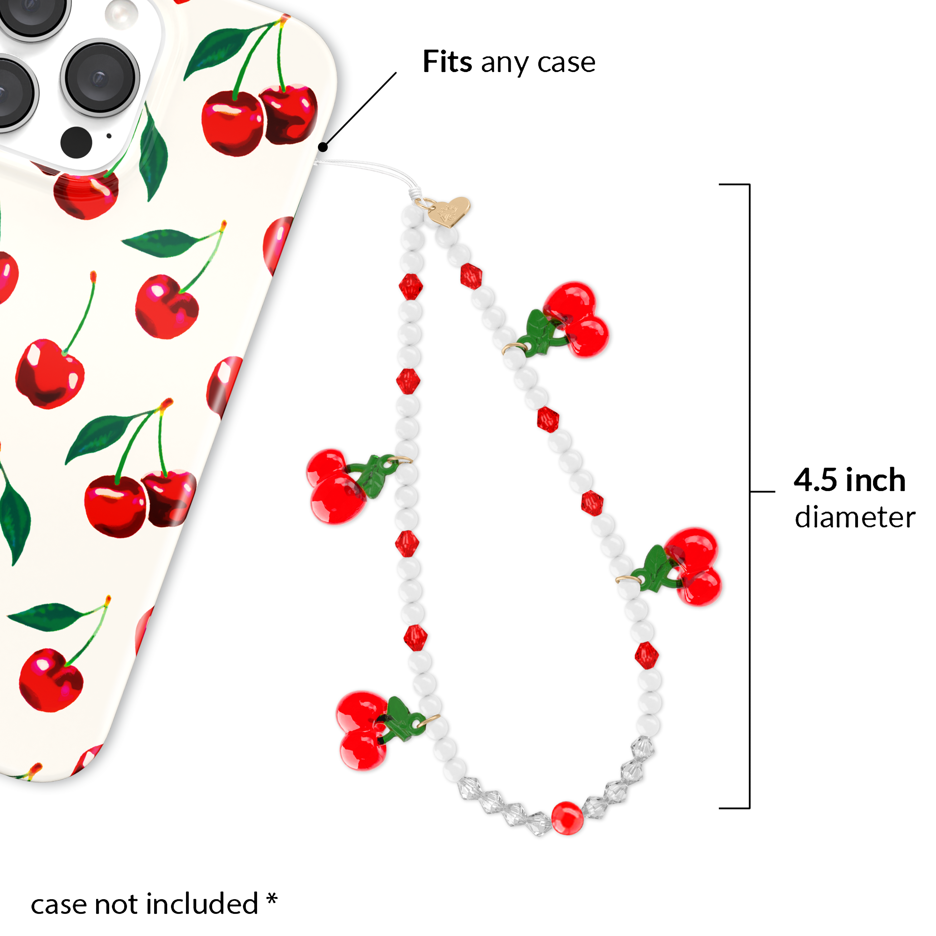 VELVET CAVIAR Mon Cheri Phone Charm