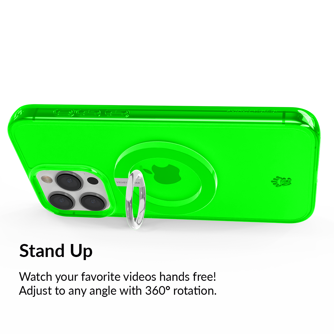Neon Green MagSafe Grip Ring - Thumbnail 3