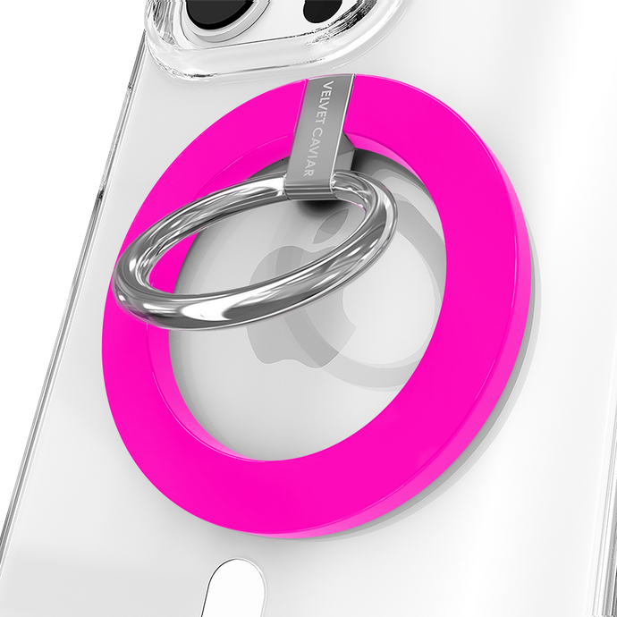 Neon Pink MagSafe Grip Ring