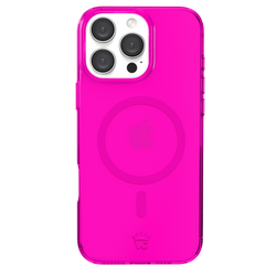 Silicone Hot Pink iPhone Case