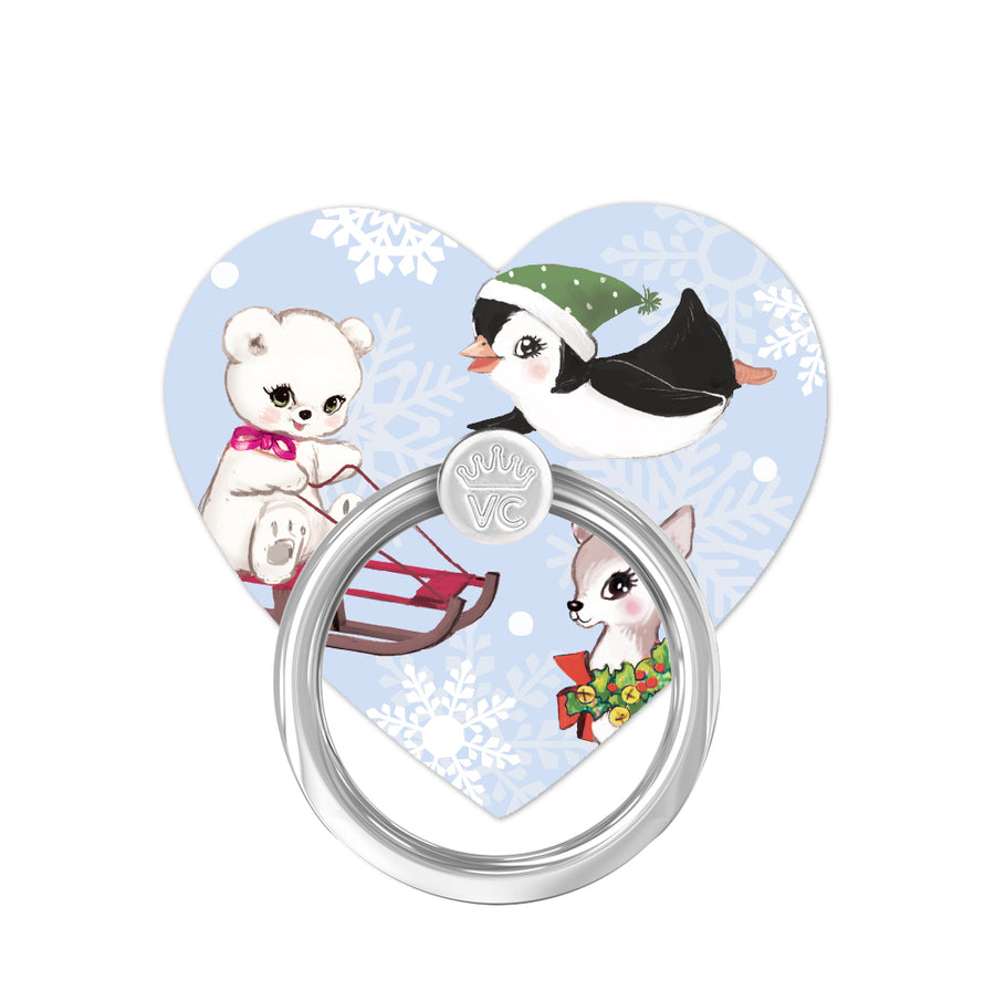 Winter Wonderland Baby Animals Phone Ring