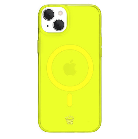 Neon Yellow Clear iPhone Case Neon Yellow Clear iPhone Case