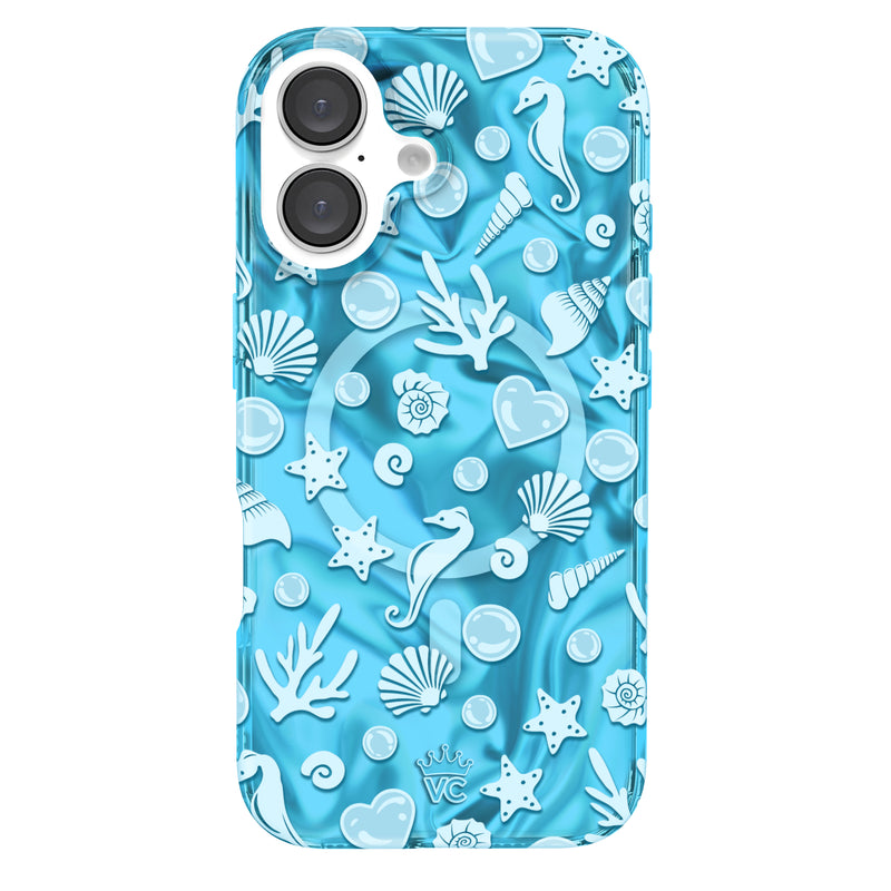 Aquamarine Holo iPhone Case1