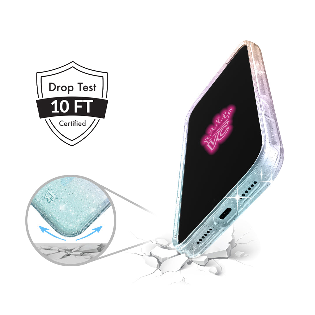 Ombre Stardust Glitter iPhone Case - Thumbnail 3