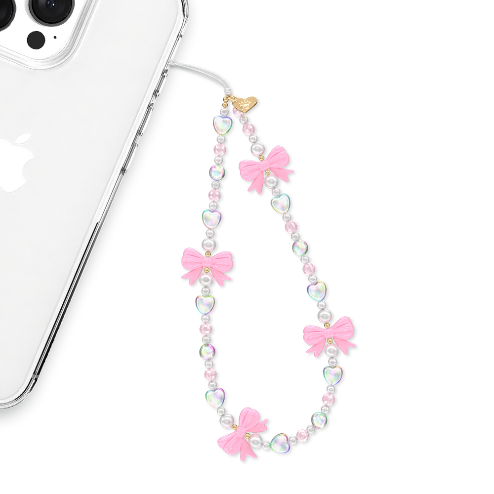 Pink Bow Phone Charm Pink Bow Phone Charm