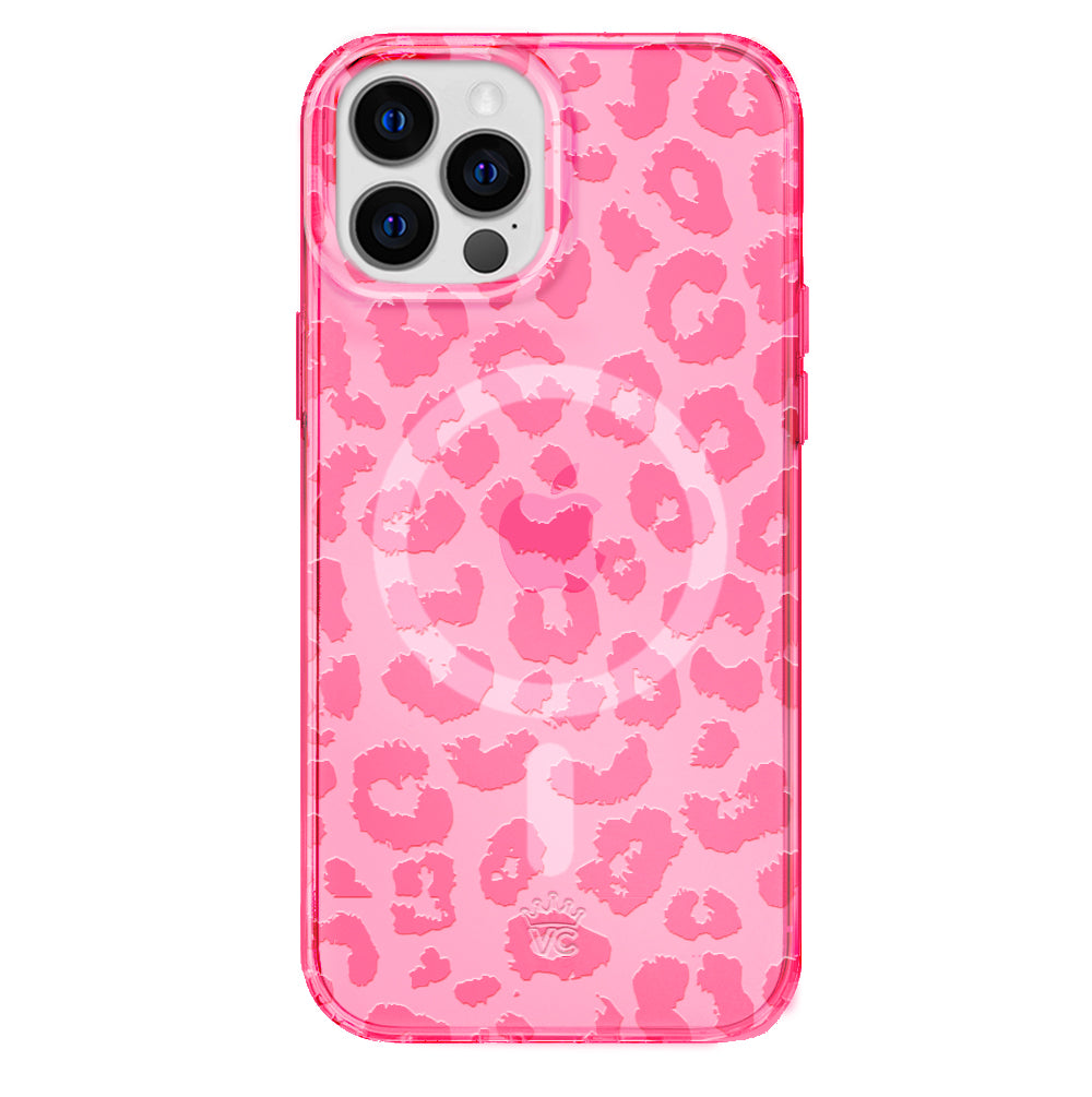 Candy Pink Leopard iPhone Case