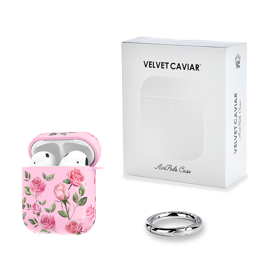 Baby Pink Roses AirPod Case - Thumbnail 4