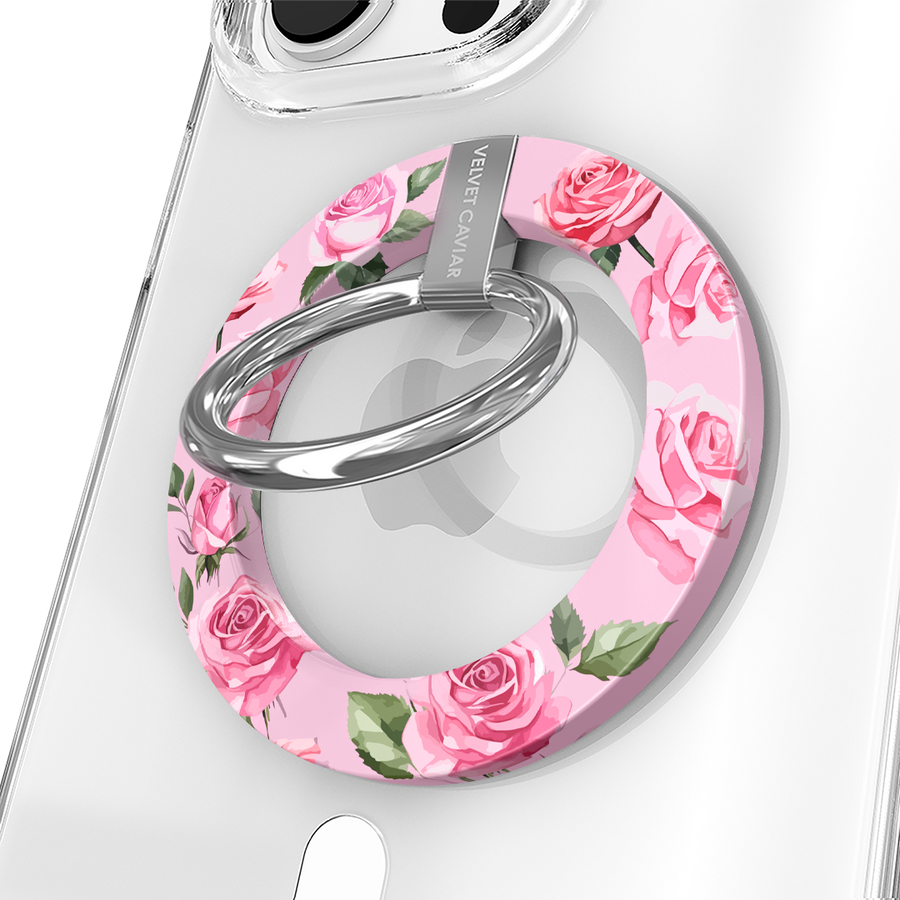 Baby Pink Roses MagSafe Grip Ring