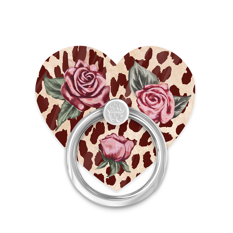 Rosy Leopard Phone Ring