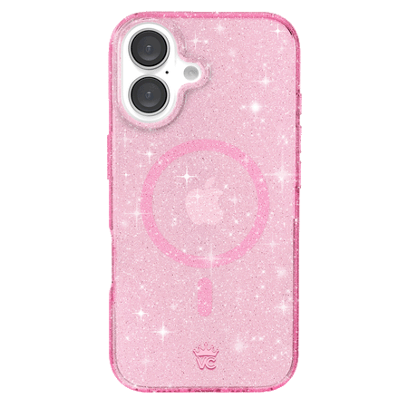 Pink Stardust Glitter iPhone Case iPhone 16 Pink Stardust Glitter iPhone Case iPhone 16