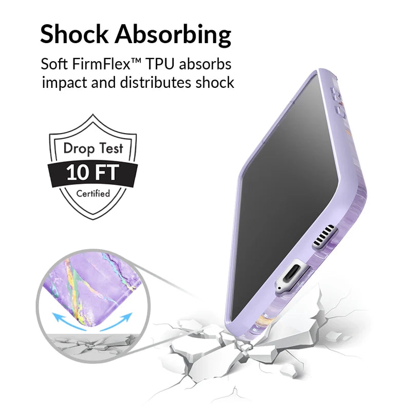 Purple Holo Moonstone Samsung Case - Thumbnail 5