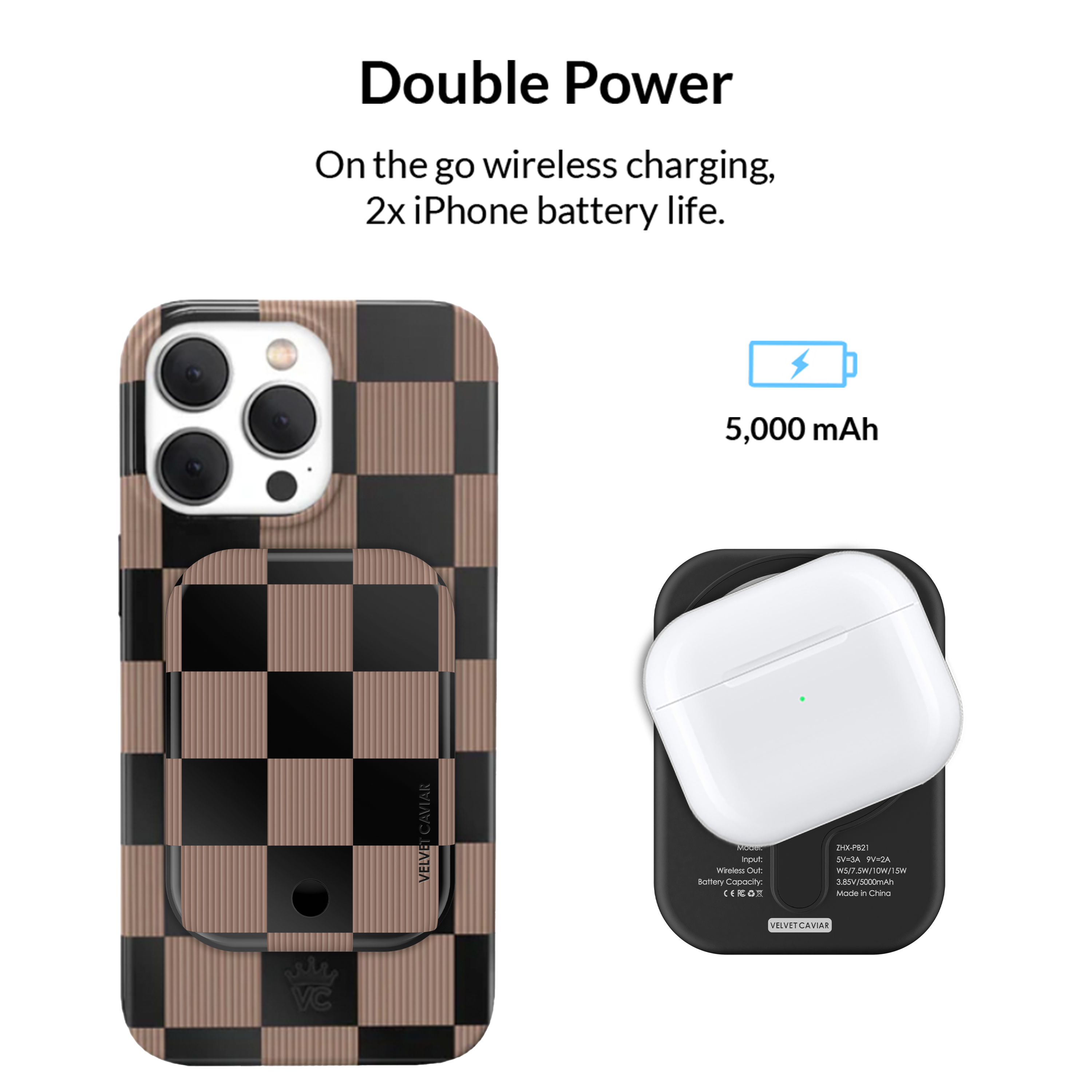 Velvet Caviar MagSafe Battery Pack - Thumbnail 4