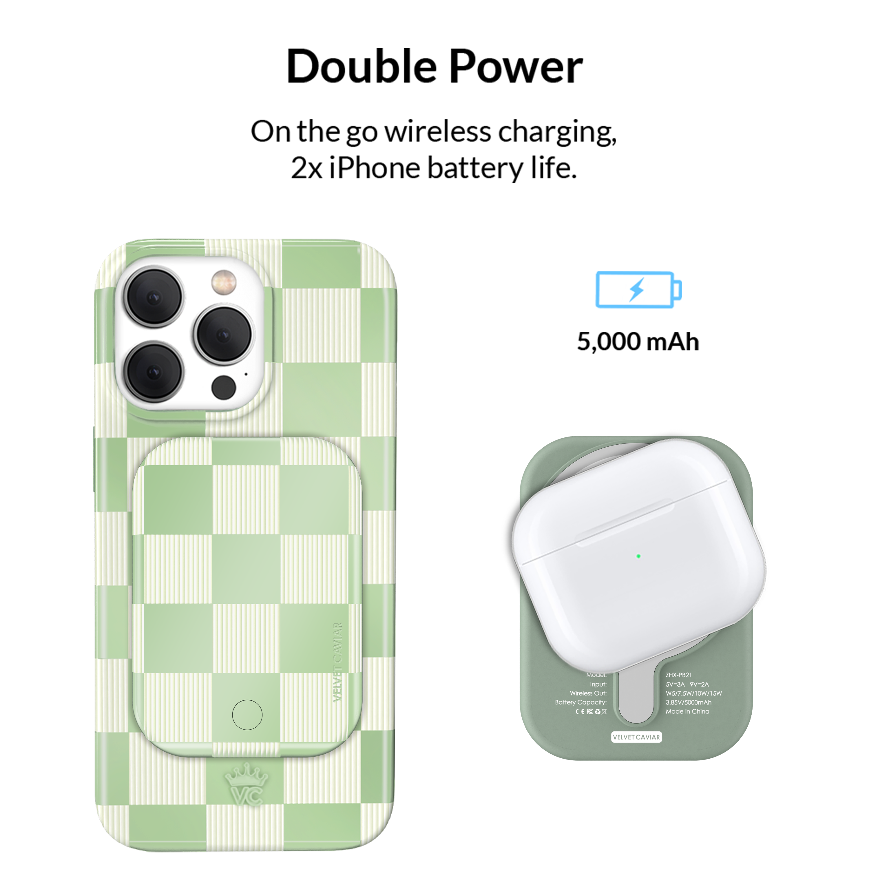 VELVET CAVIAR MagSafe Battery Pack - Thumbnail 3