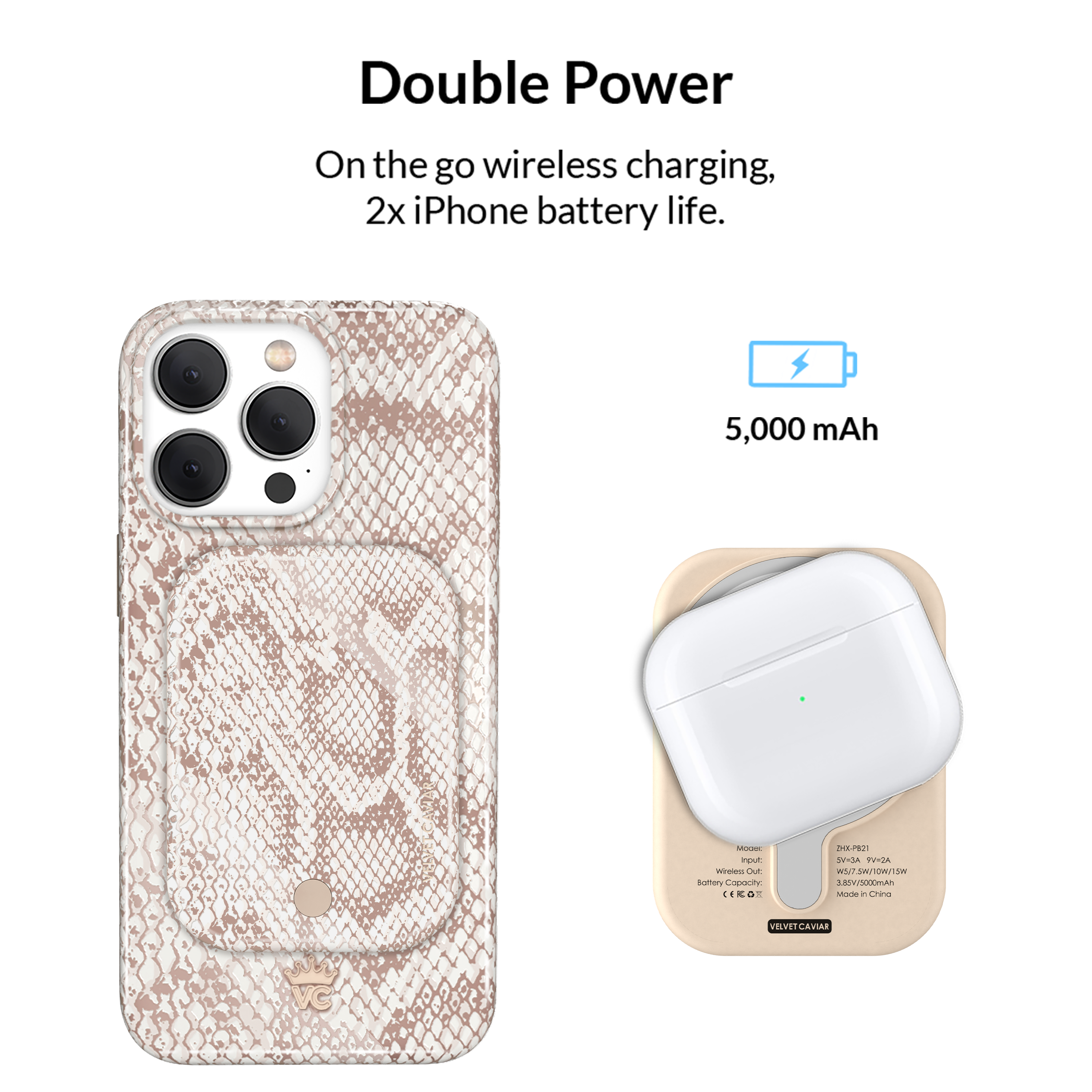 VELVET CAVIAR MagSafe Battery Pack - Thumbnail 2