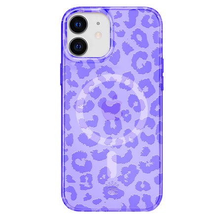 Electric Purple Leopard iPhone Case display picture 2
