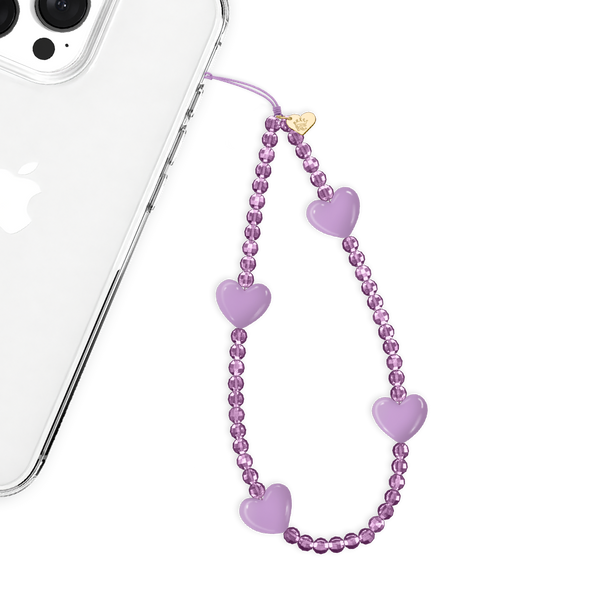 トップス the virgins heart charm velvet zip purple_heart_charms_main_image