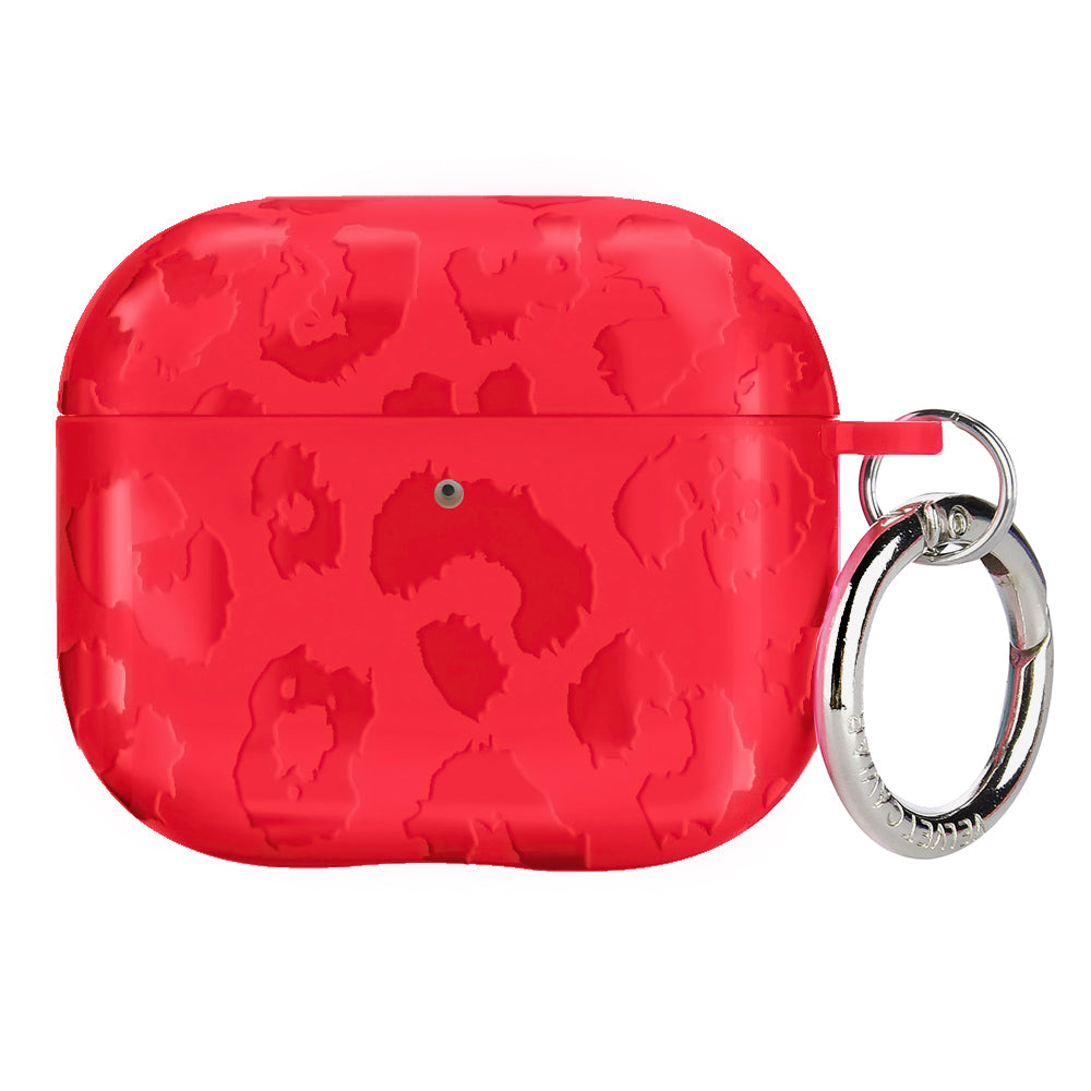 Red Hot Leopard AirPod Case