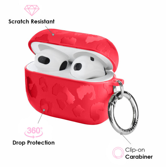 Red Airpod Pro cartoon Cases